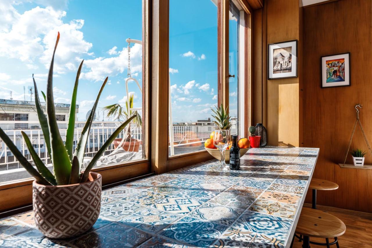 City Center, Sea View, Big Private Tarrace Солун Екстериор снимка